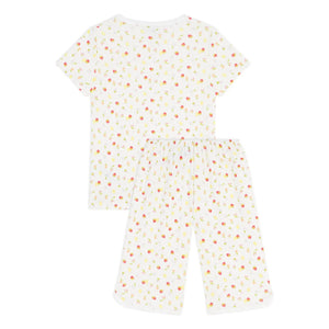 Petit Bateau - Capri Meyveli Pijamalar | Ekru