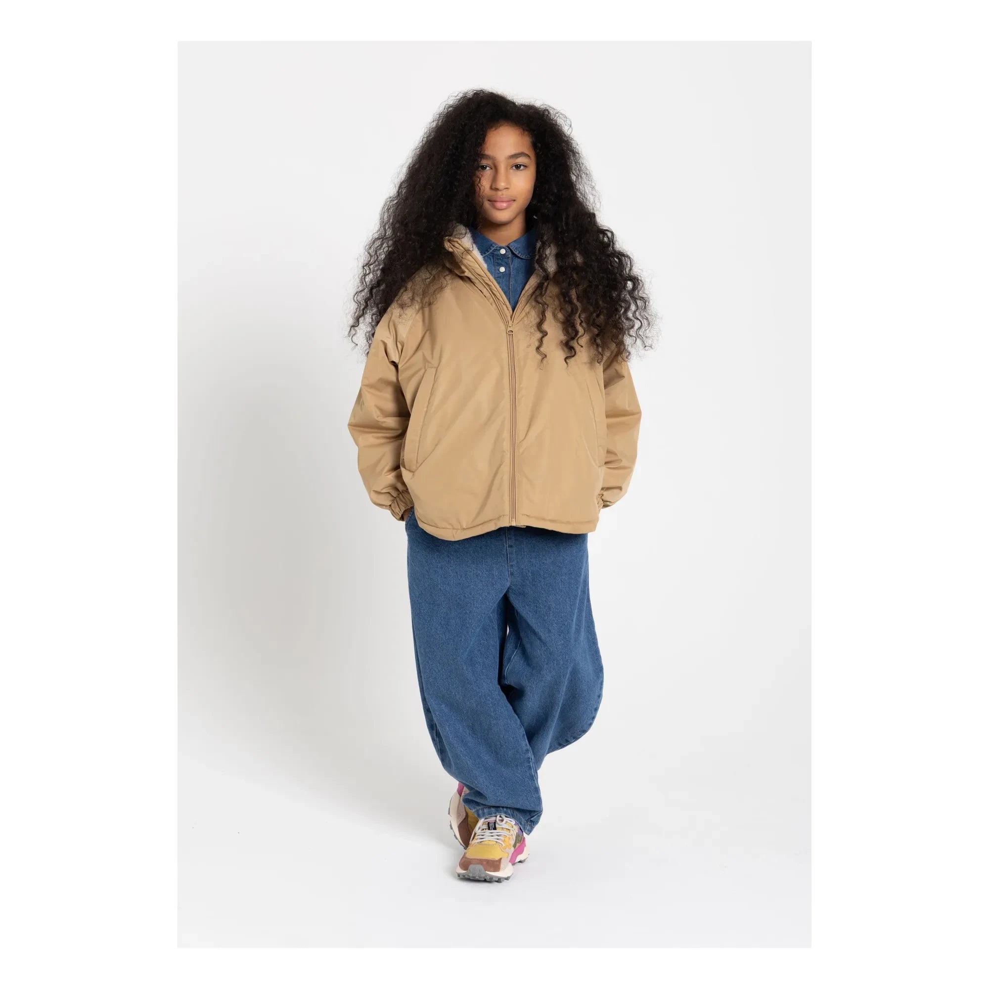 Hundred Pieces - Breezy Water-Resistant Jacket | Beige