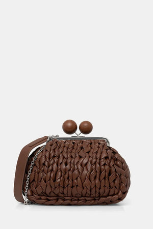 Weekend Max Mara kadın deri crossbody çanta ALIBERO