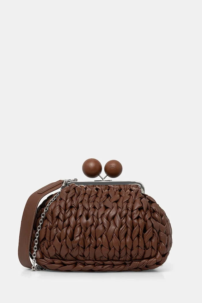 Weekend Max Mara kadın deri crossbody çanta ALIBERO