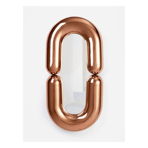 Moustache - Zodiac Mirror - Jean-Baptiste Fastrez | Copper Red