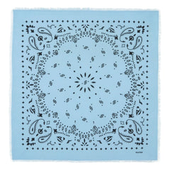 Kujten - Hachiko Cashmere Bandana | Light Blue