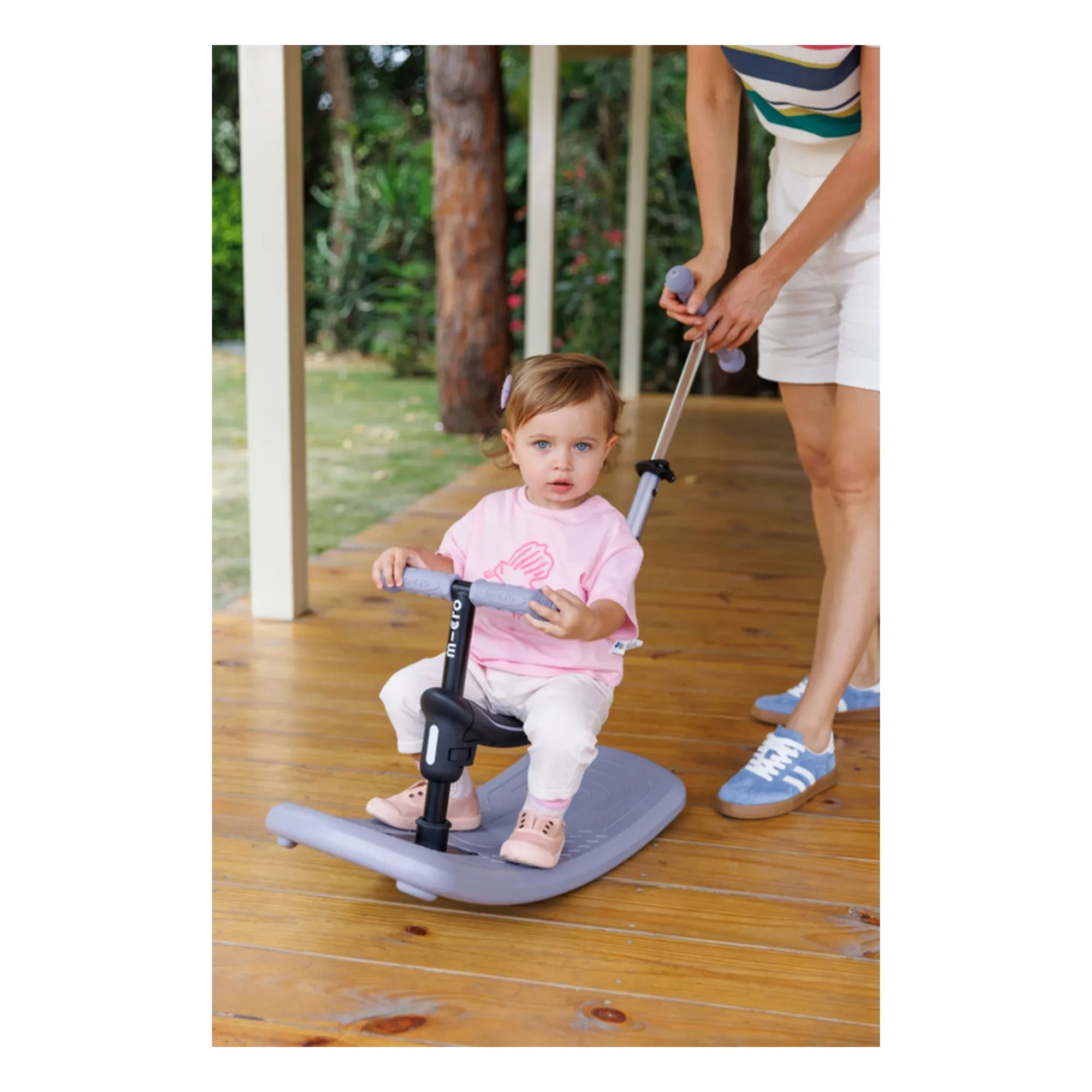Micro - Rock&Go LED Scooter | Lavender
