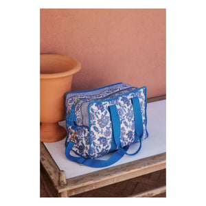 Louise Misha - Lilio Organic Cotton 36h Bag | Azure Blue