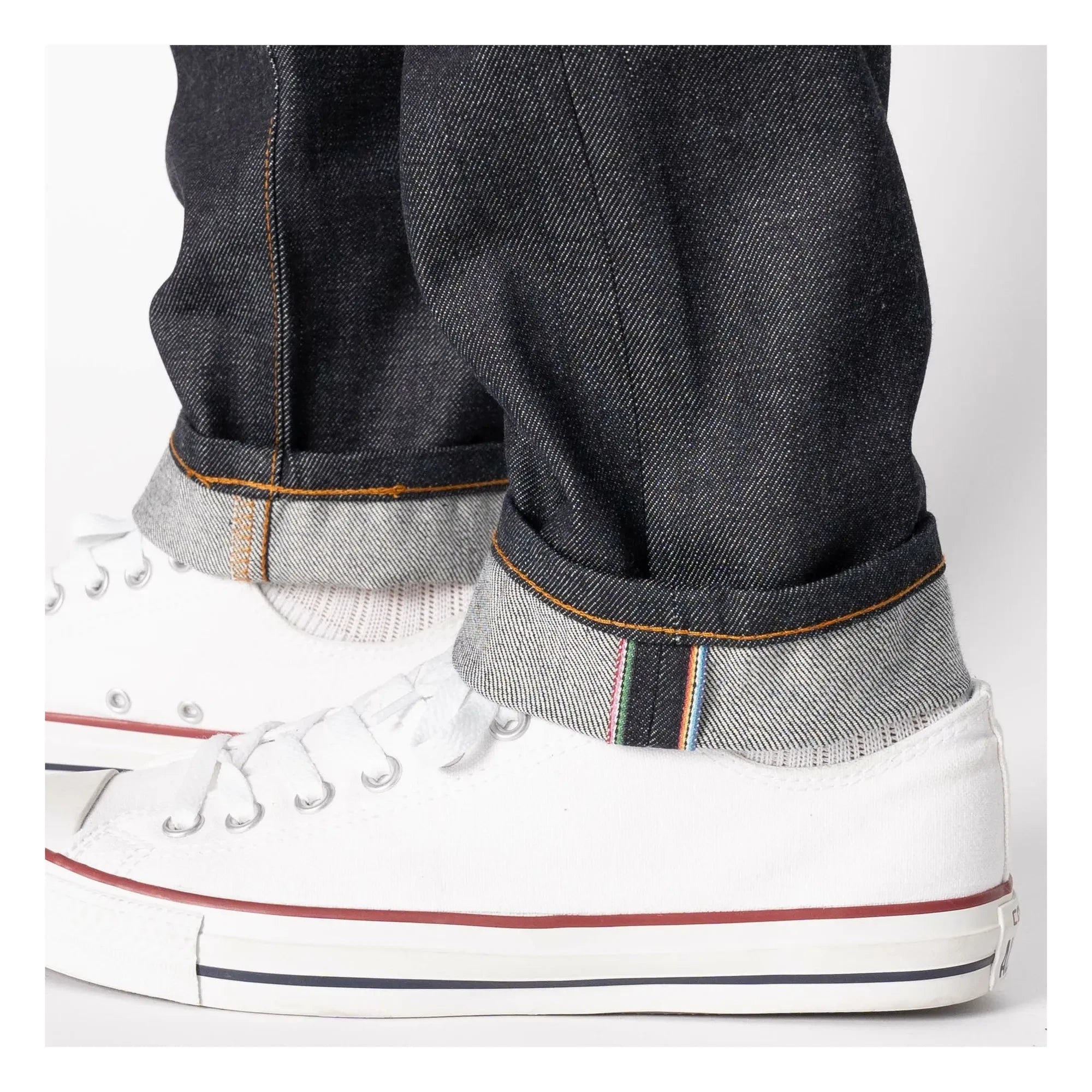 Naked & Famous - Super Guy Dia De Los Muertos Selvedge Denim Jeans | Indigo
