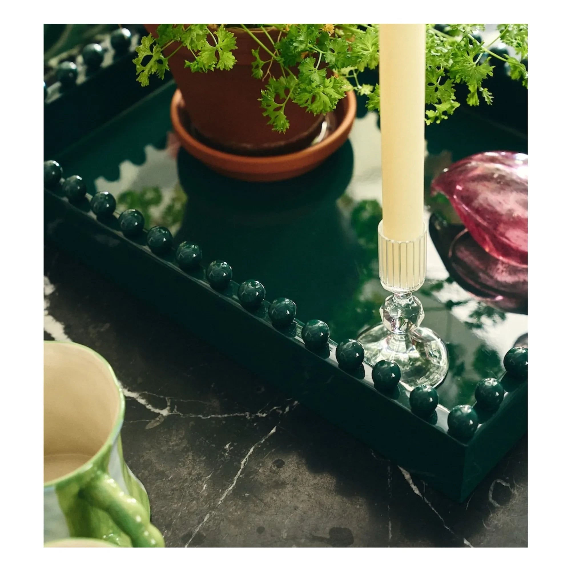 Anna + Nina - Laurel Lucy Tray | Green