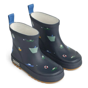 Liewood - Rain Boots Tekla Bateaux | Navy Blue