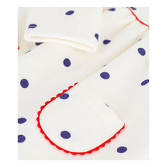 Petit Bateau - Dots Molleton Dress | Ecru
