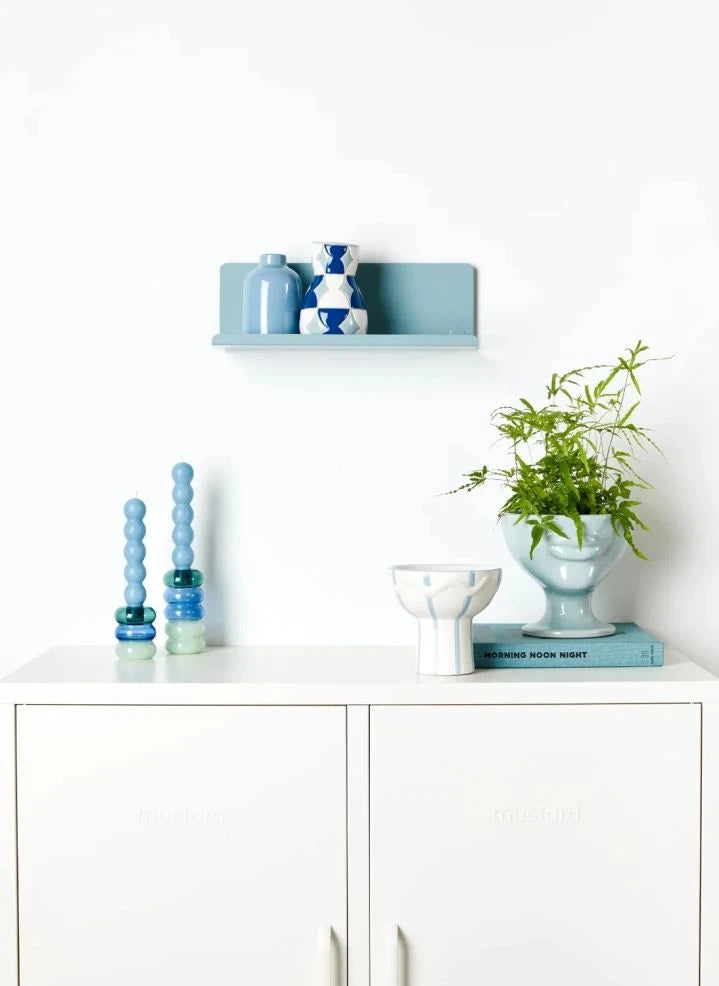 Mustard Made - Ledge Metal Wall Shelf | Ocean