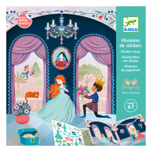 Djeco - Castle Life Stickers