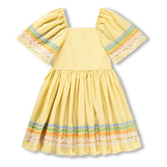 Molo - Clotilde organic cotton dress | Pale yellow