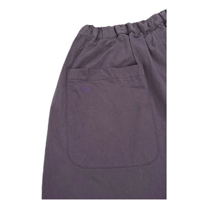 Kappy - Short Double-Pleated Wide | Purple