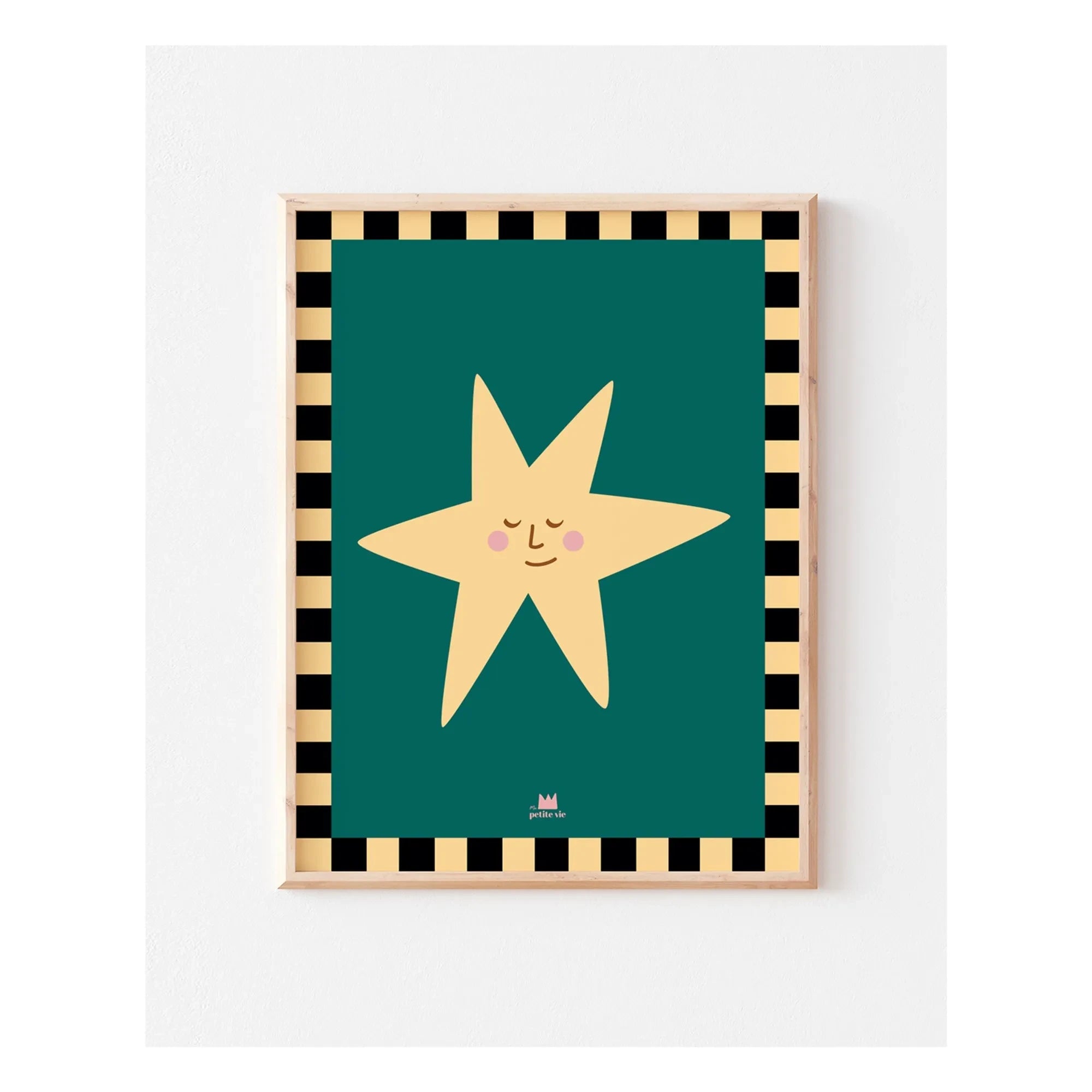 Ma petite vie - Pop Star Poster | Dark Green