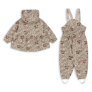 Konges Sløjd - Leopard Rain Set | Beige