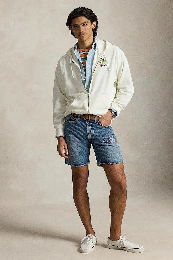 Polo Ralph Lauren erkek pamuklu kapüşonlu sweatshirt