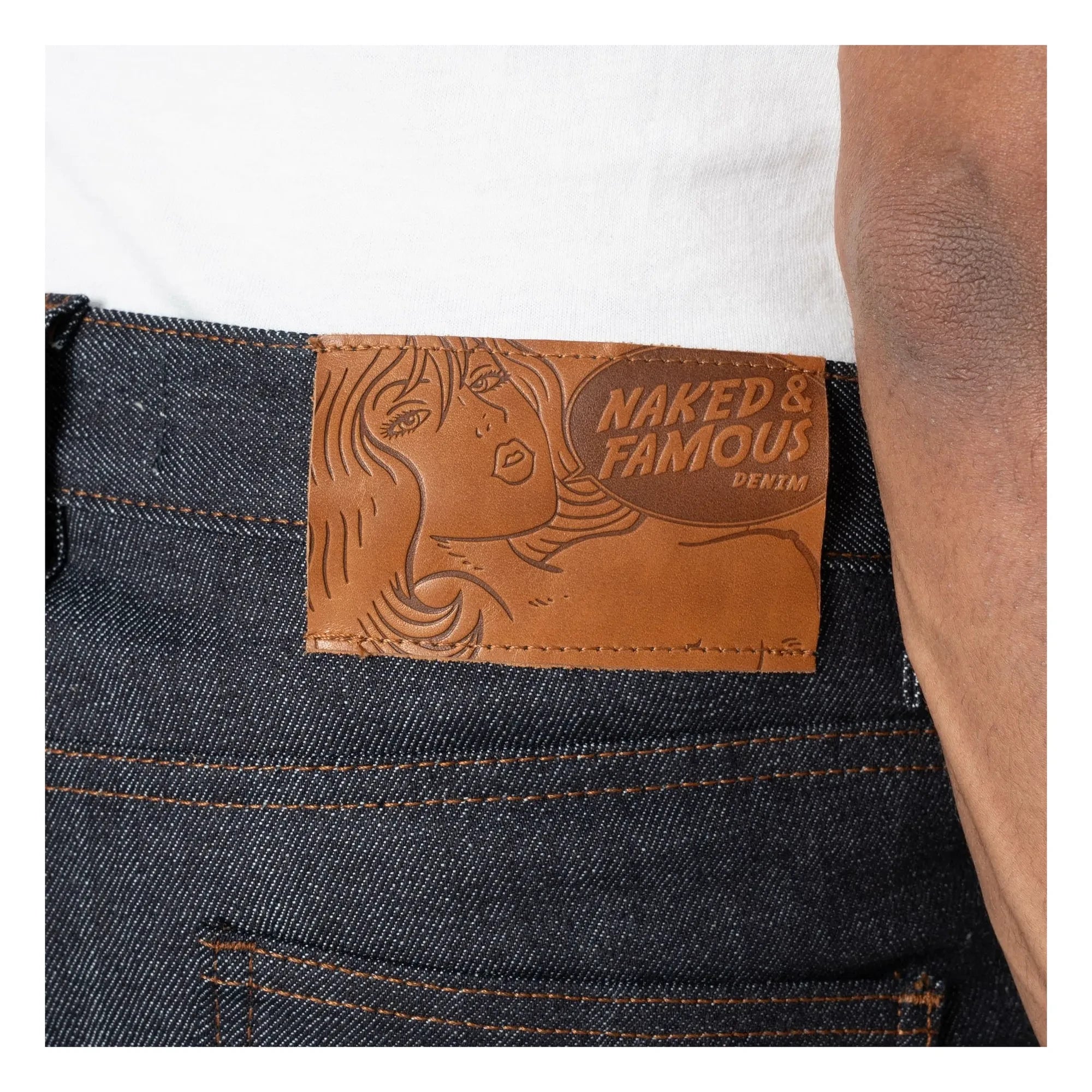 Naked & Famous - Super Guy Stretch Selvedge Jeans | Indigo