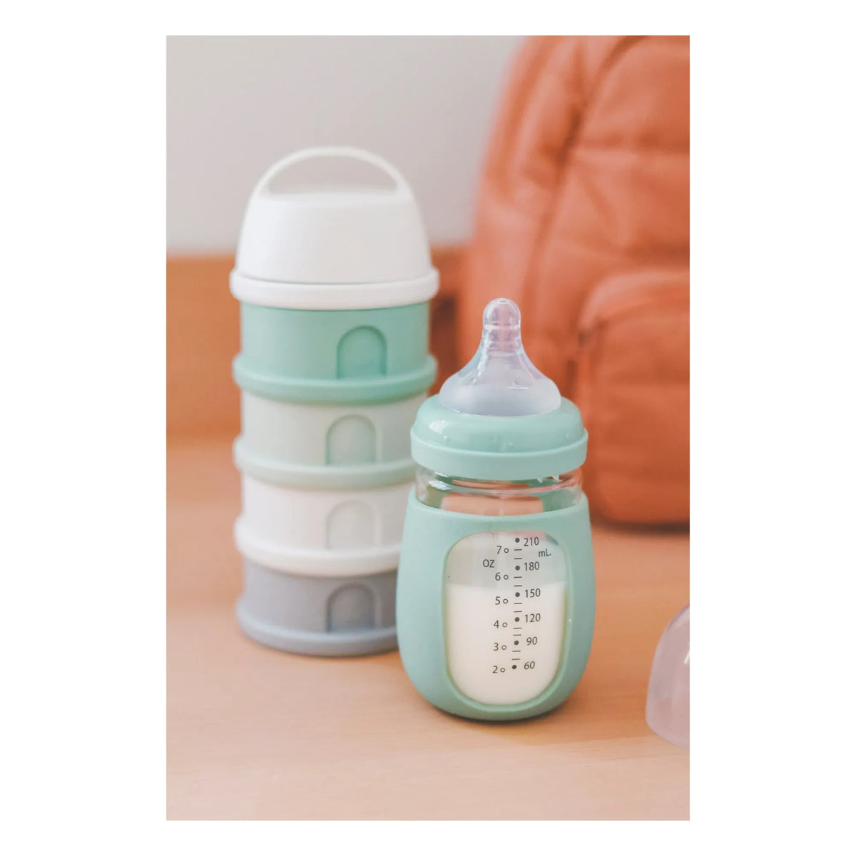 Béaba - Four-Compartment Dose Container | Sage