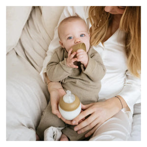 Elhée - Medical Silicone Baby Bottle and Physiological Pacifier | Oat