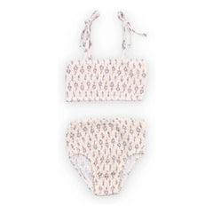 the new society - Clavel Fleuri Swimsuit | Ecru