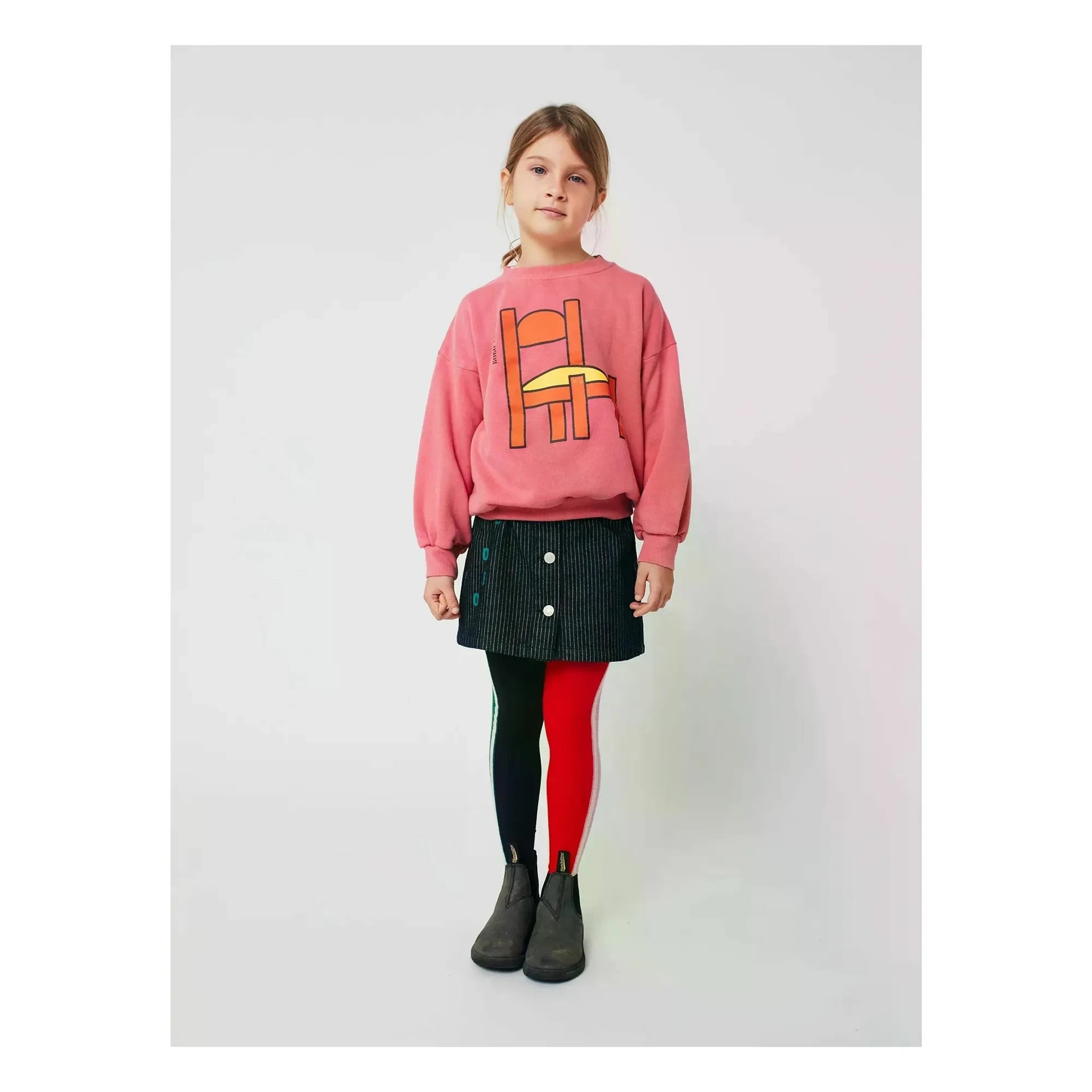 Bobo Choses - Pink Organic Cotton Chair Sweatshirt