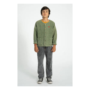 Piupiuchick - Piupiuchick Est 2042 Organic Cotton Quilted Jacket | Dark Green