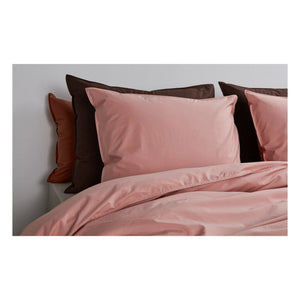 Suite 702 - Organic Percale Duvet Cover | Dusty Pink