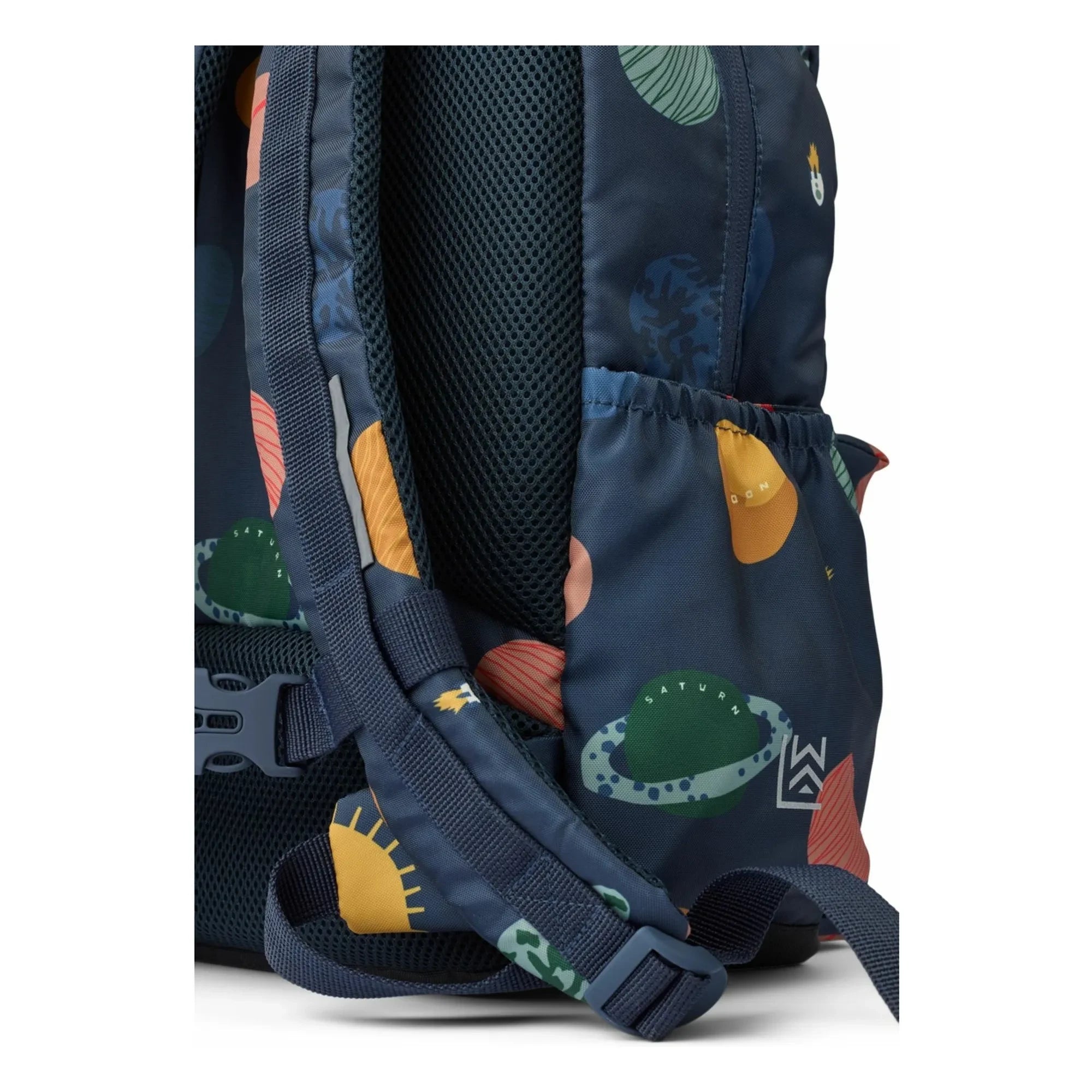 Liewood - Johnny Planètes Geri Dönüştürülmüş Elyaf Sırt Çantası | Lacivert