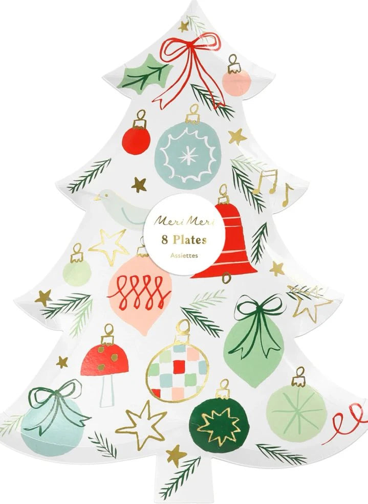 Meri Meri - Pine Tree Plates - Set of 8