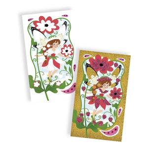 Janod - Fairy Glitter Drawing Set - Janod x Hachette