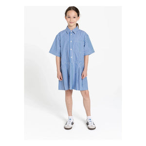Finger in the Nose - Dakota Striped Dress | Blue