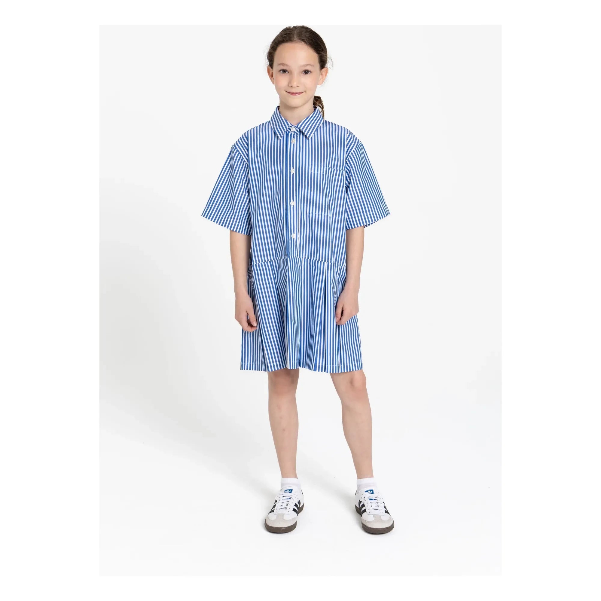 Finger in the Nose - Dakota Striped Dress | Blue