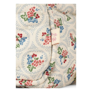 Konges Sløjd - Verone Blues Large Organic Cotton Cosmetic Bag | White