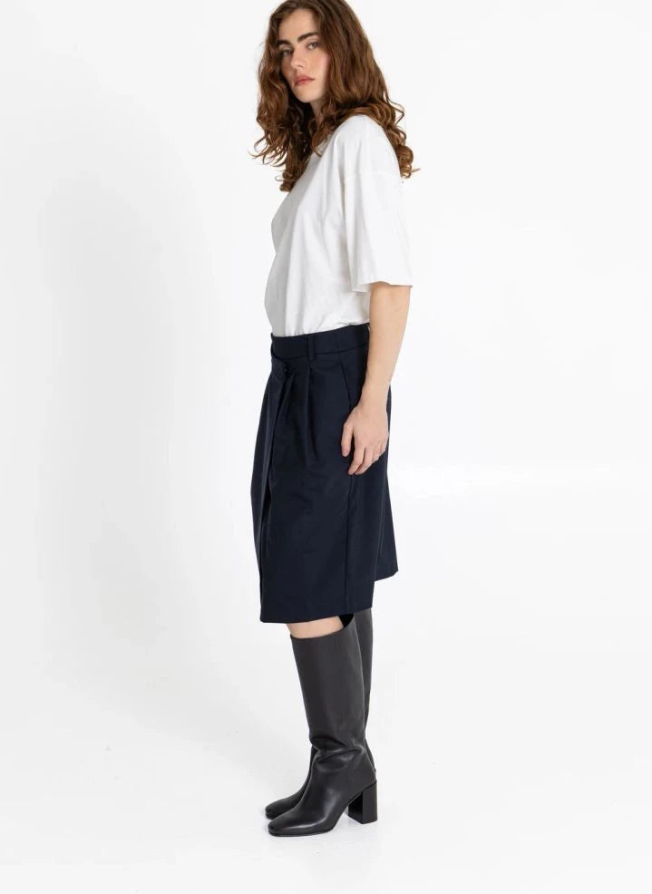 Smallable Woman - Landy Wool Skirt | Navy