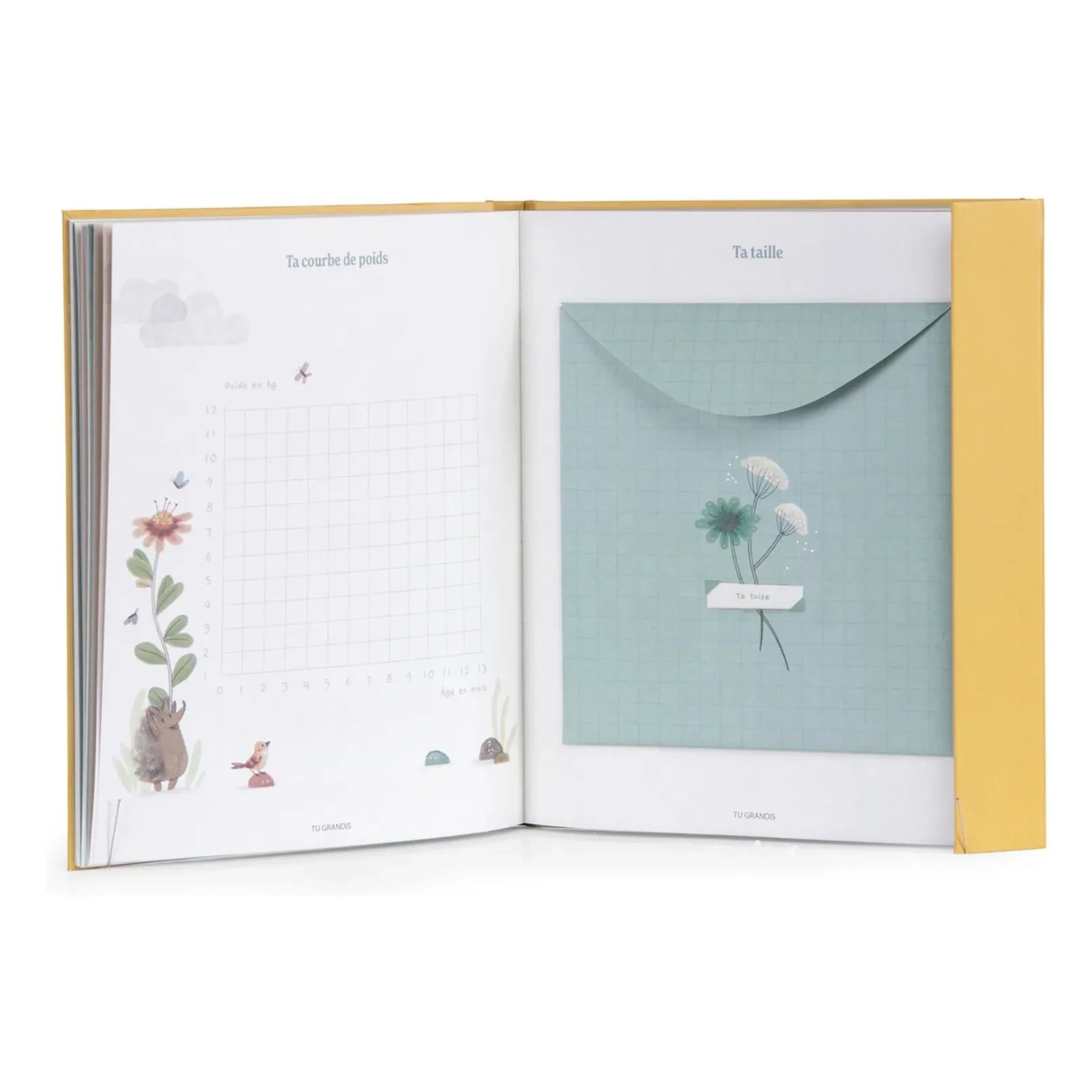 Moulin Roty - Birth Book - Trois petits lapins