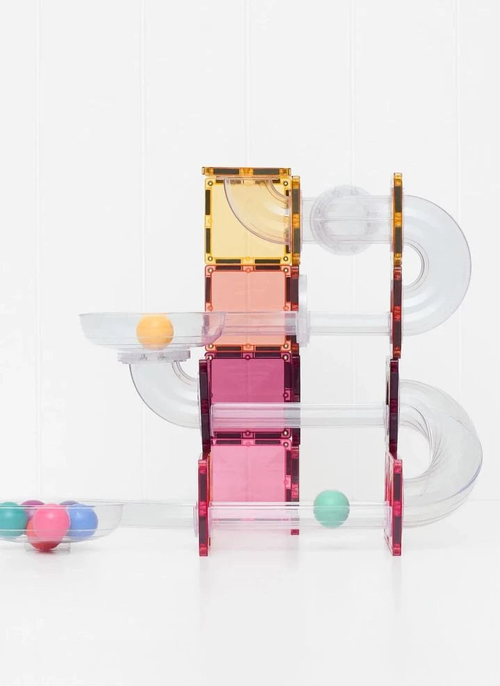 Connetix - Pastel 114 Piece Ball Run Set