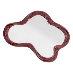 Bloomingville - Violeta Wall Mirror | Cherry Red