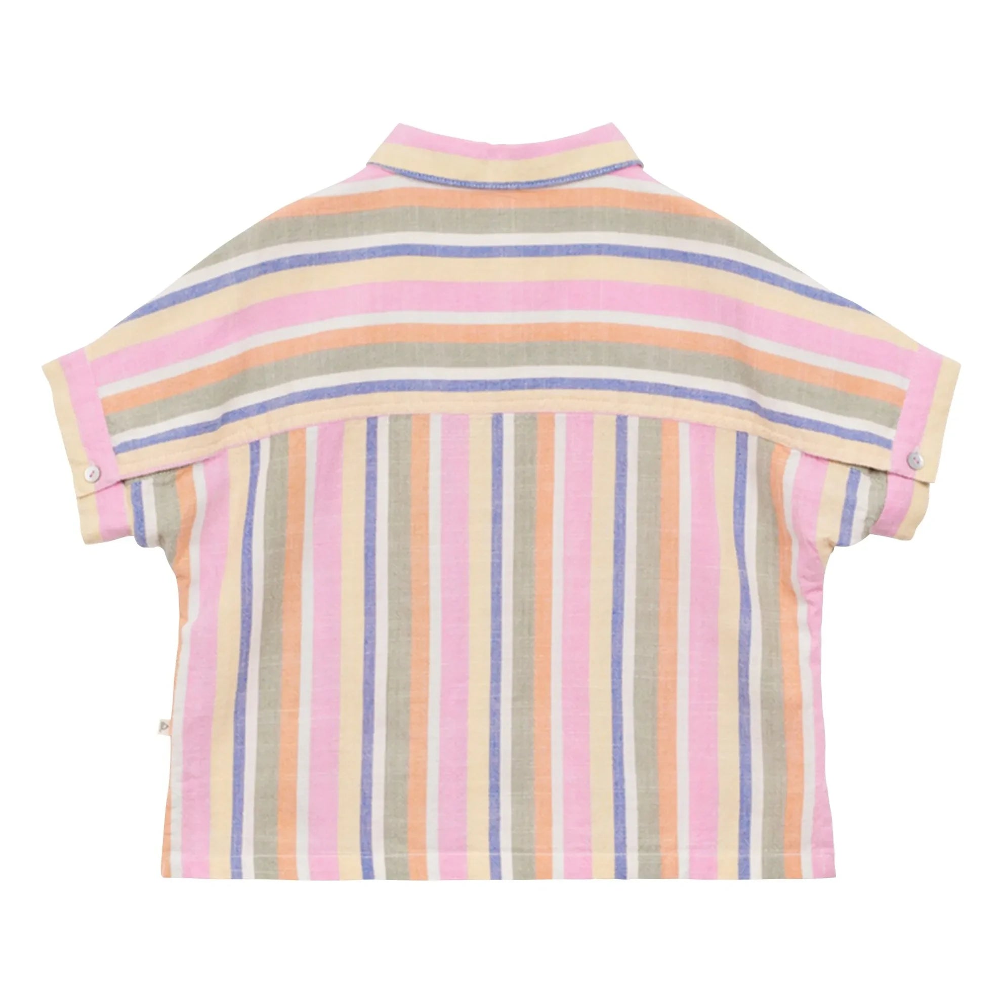 Arsène et Les Pipelettes - Pink Striped Shirt | Pink