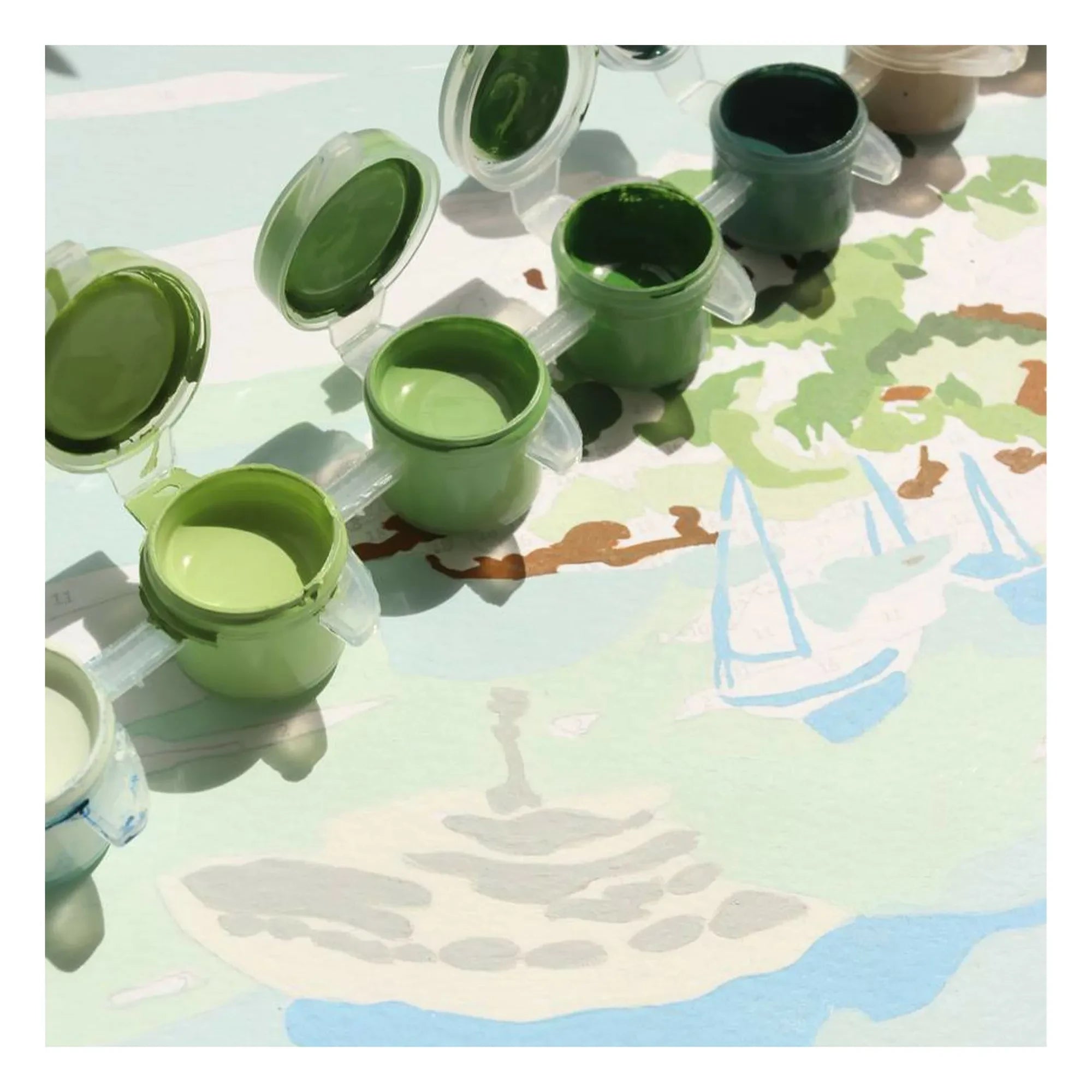 La Petite Épicerie - Numaralı boya seti - Balade dans les Calanques by Sabina Fenn