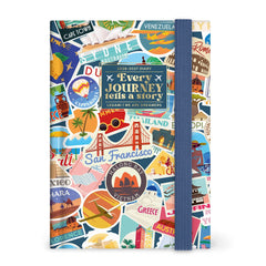 Legami - 2026/2027 16-Month Daily Photo Diary - Travel Stickers - Small