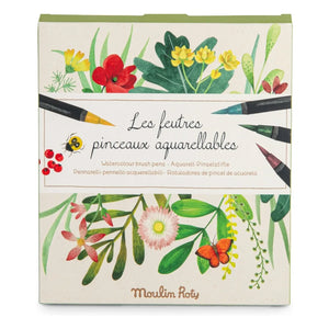 Moulin Roty - Watercolor marker pens - Le jardin du Moulin
