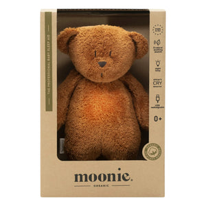 Moonie - Caramel Musical Teddy Night Light