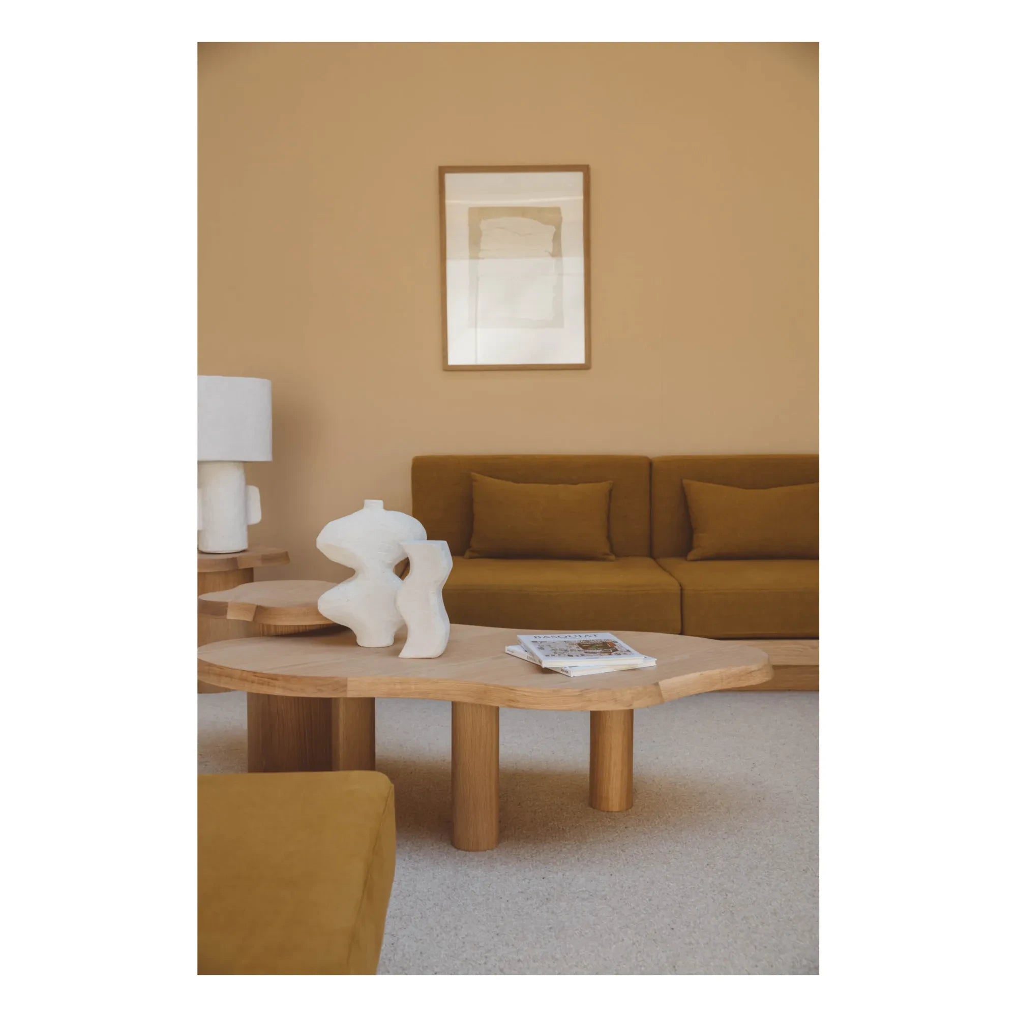Gabrielle Paris - Natural Oak Side Table | Oak