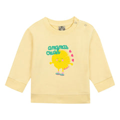 Bonton - Smily Pineapple Sweat | Vanilla