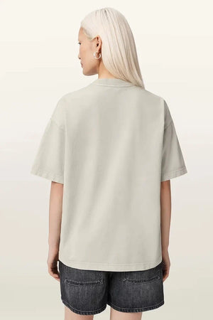 AllSaints women's cotton t-shirt INSIGNIA