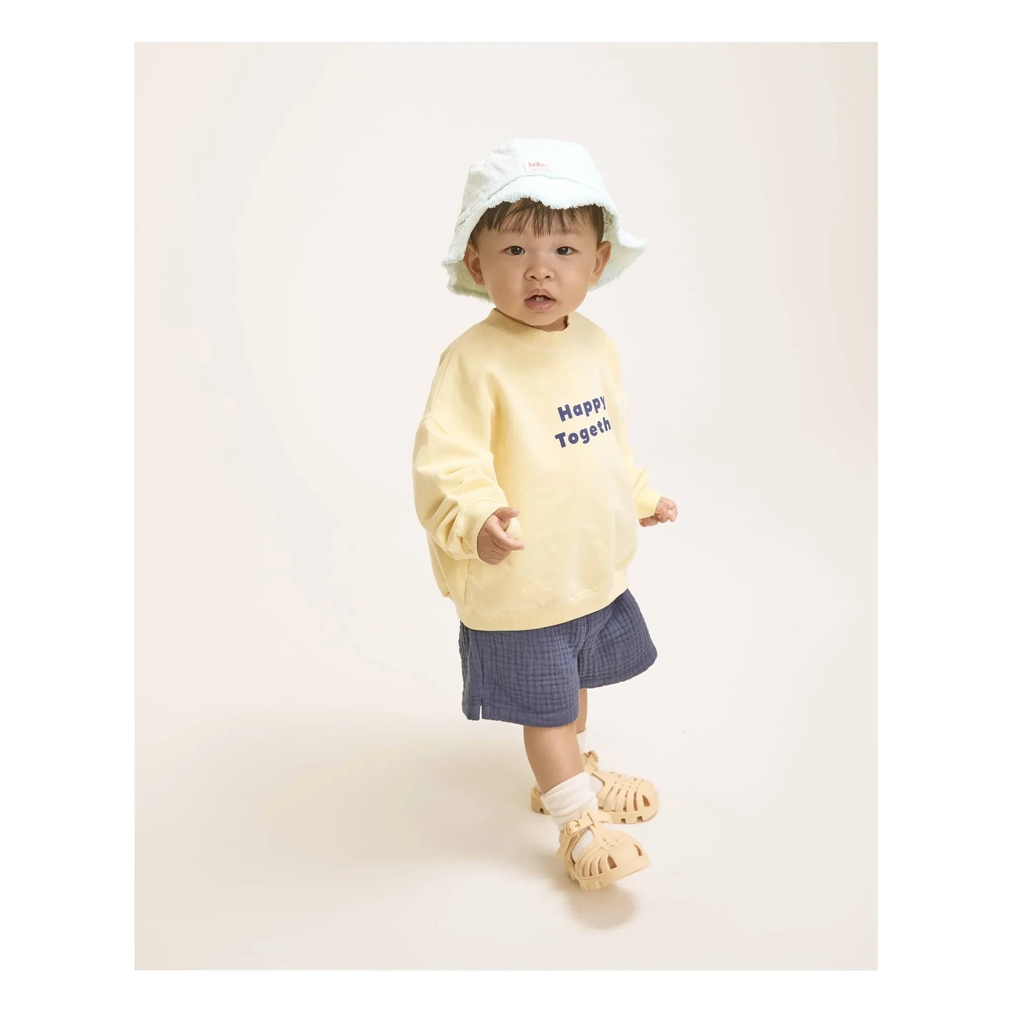 Búho - Happy Together Sweat Organic Cotton Fleece | Yellow