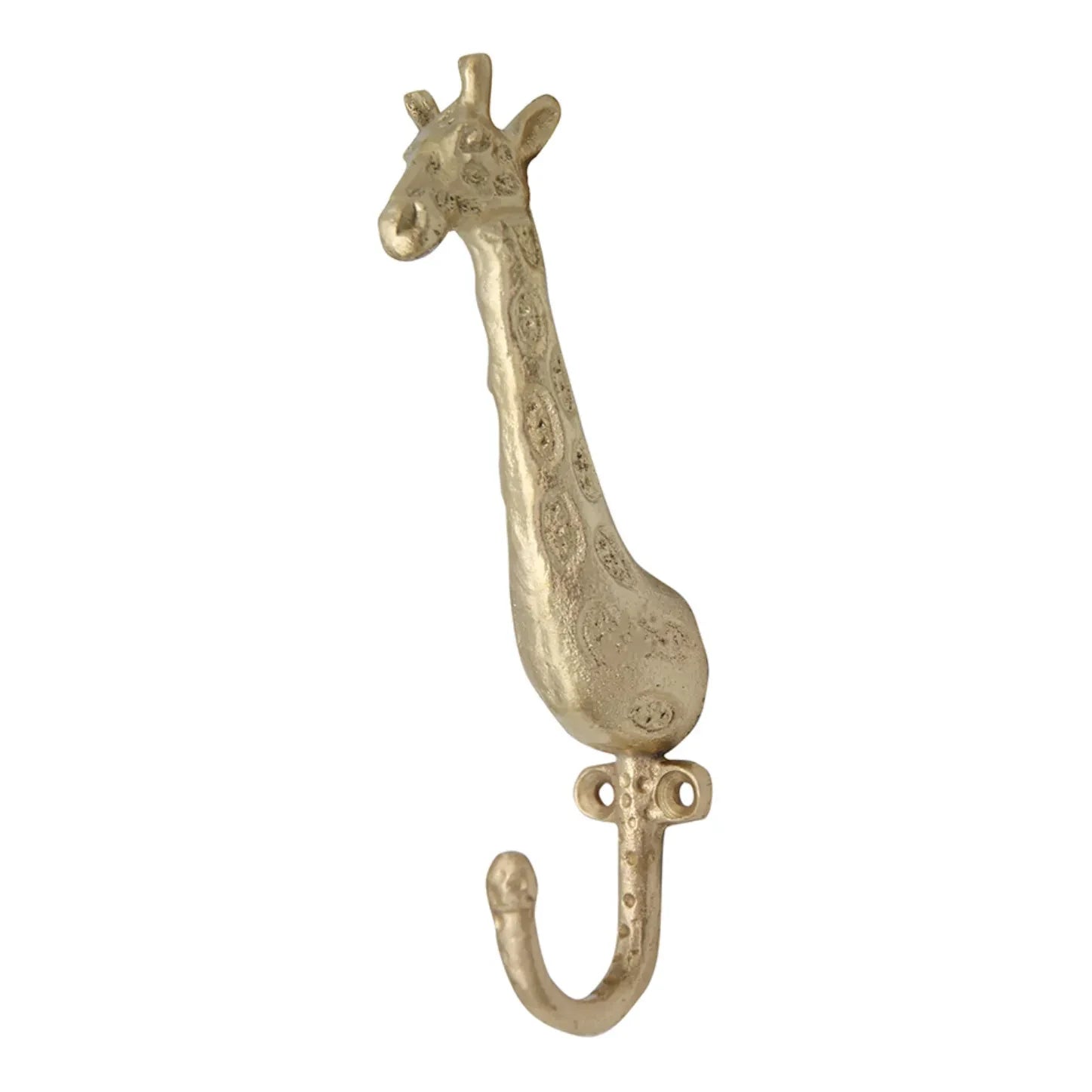 Doing Goods - Gloria Giraffe Brass Hook | Gold