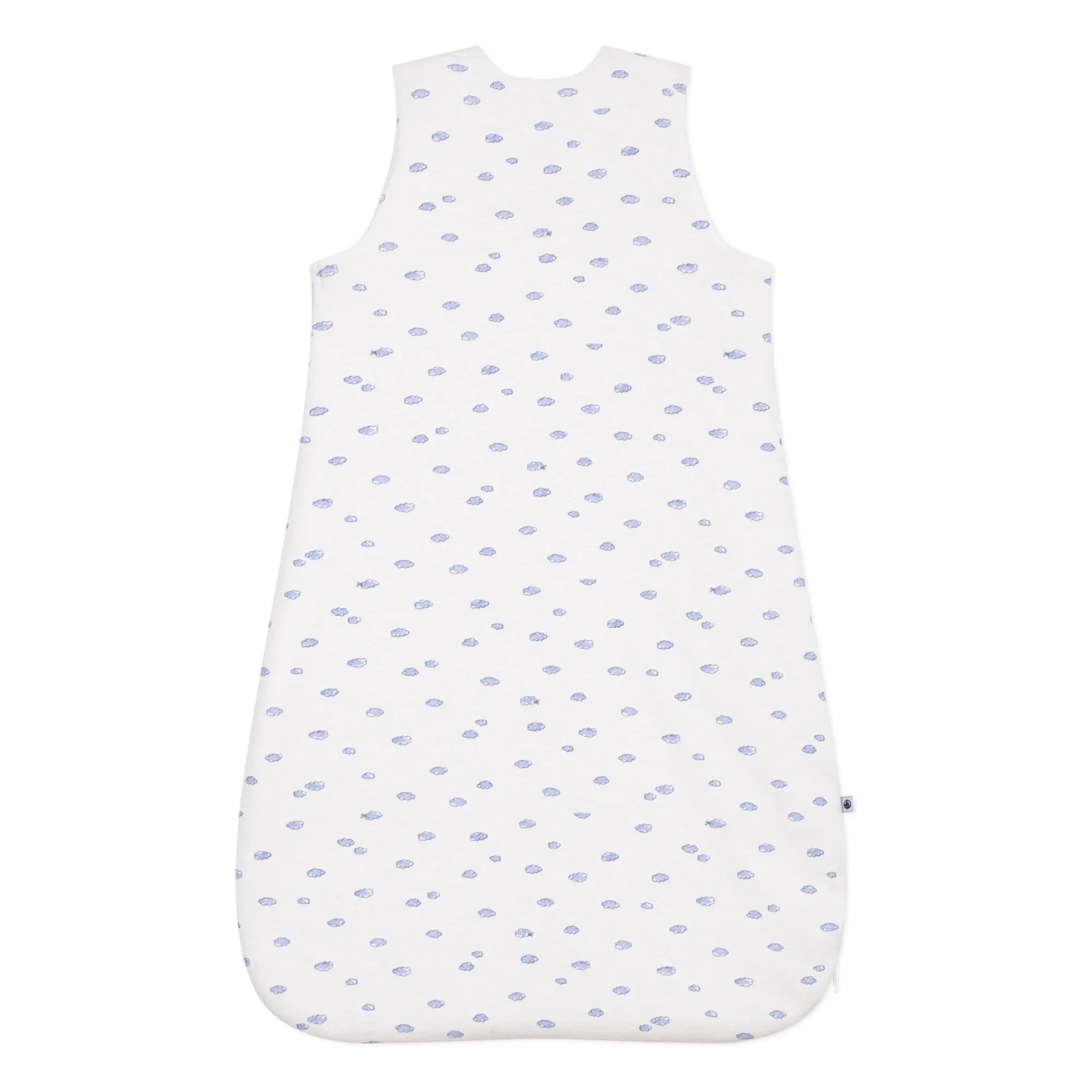 Petit Bateau - Nuages Organic Cotton Sleep Suit | White