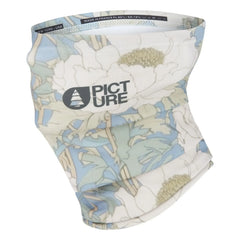 Picture - Floral Neck Warmer | Light Blue