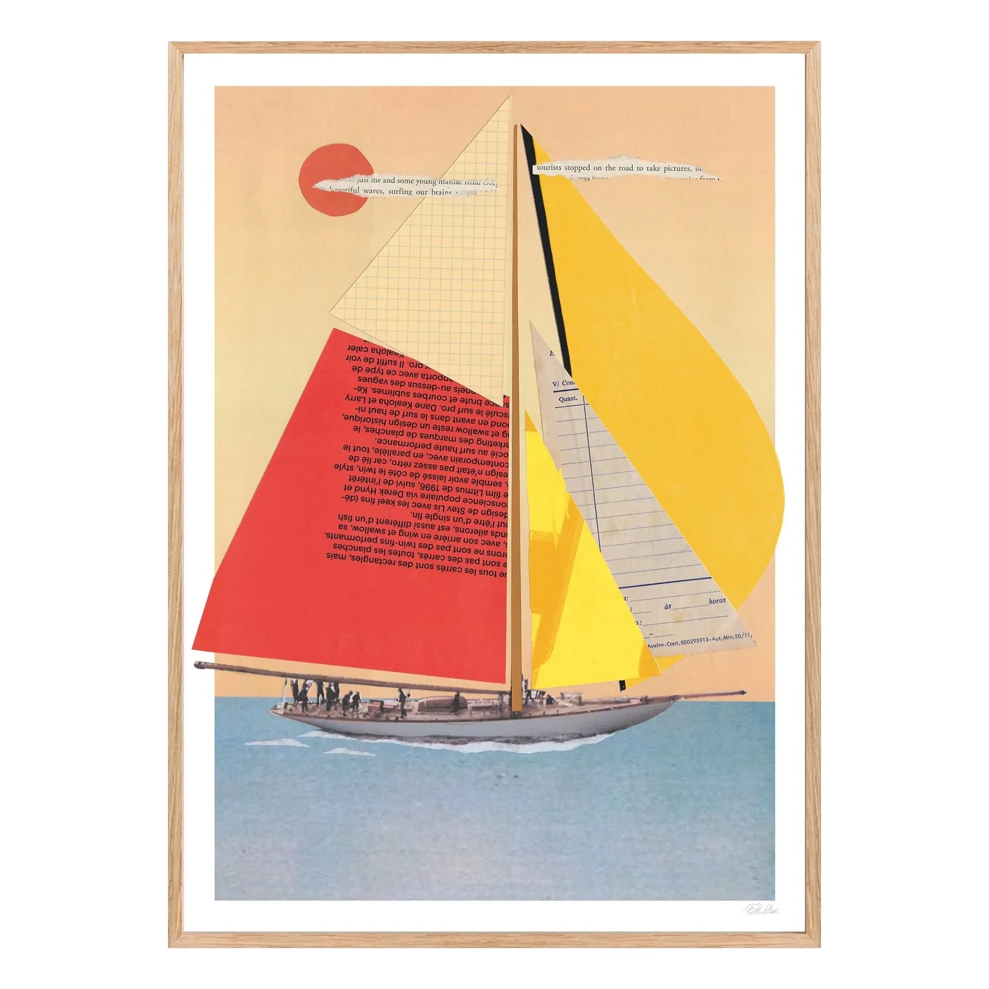 Ciel Glue - Ahoy Poster