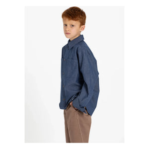Finger in the Nose - Enara Denim Shirt | Blue
